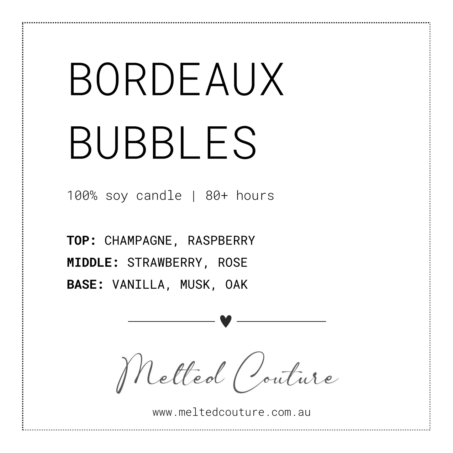 BORDEAUX BUBBLES